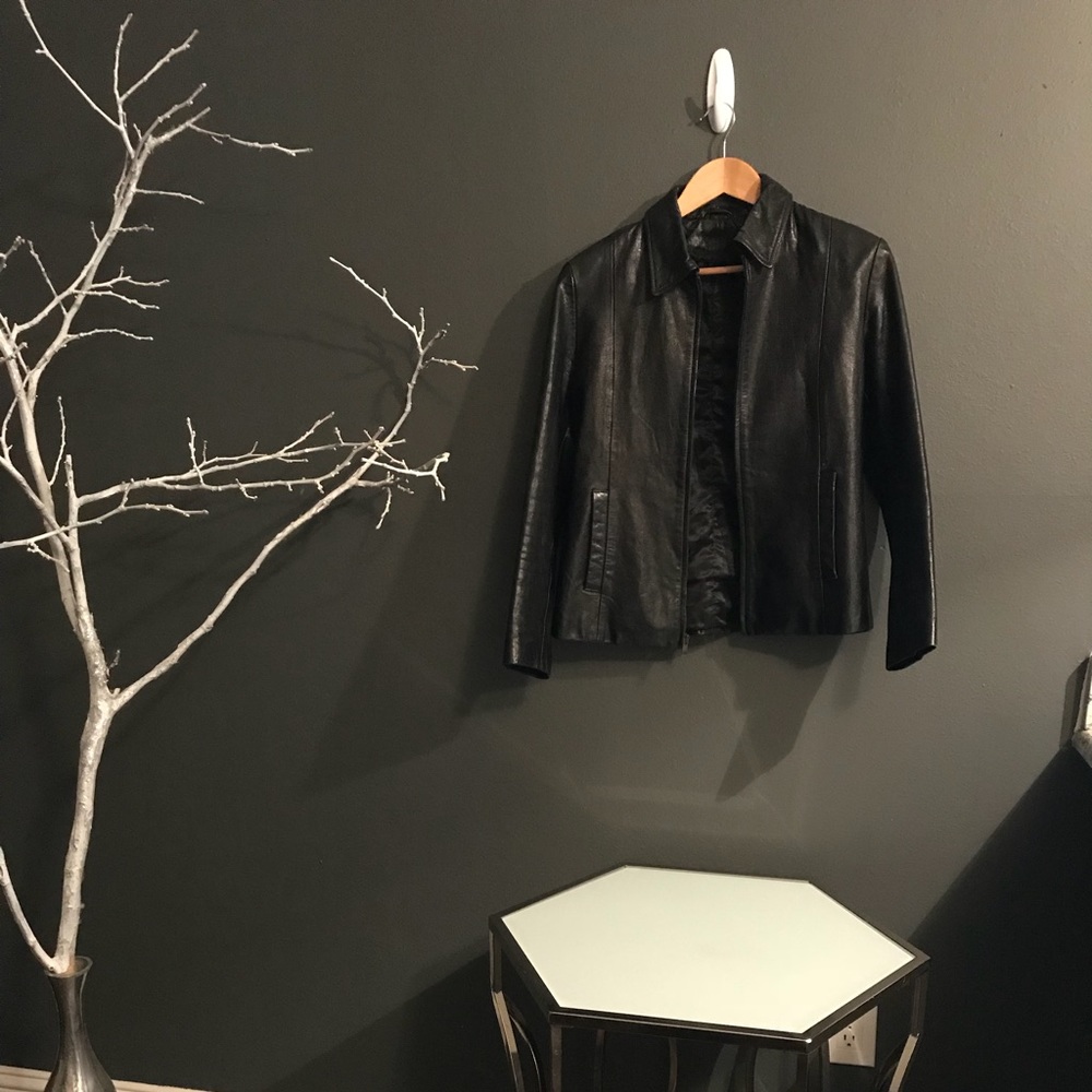 Leather jacket